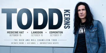 image portraying Todd Kearns the "Rock and Roll Chameleon" Tour 