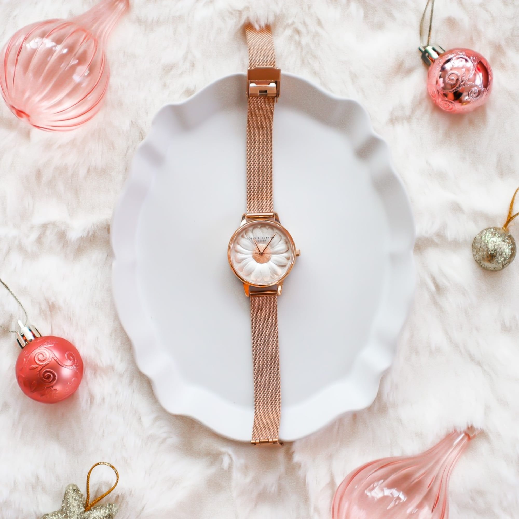 【送料0円】時計最も優遇の Olivia burton オリビアバートン 腕時計 ブレスレット