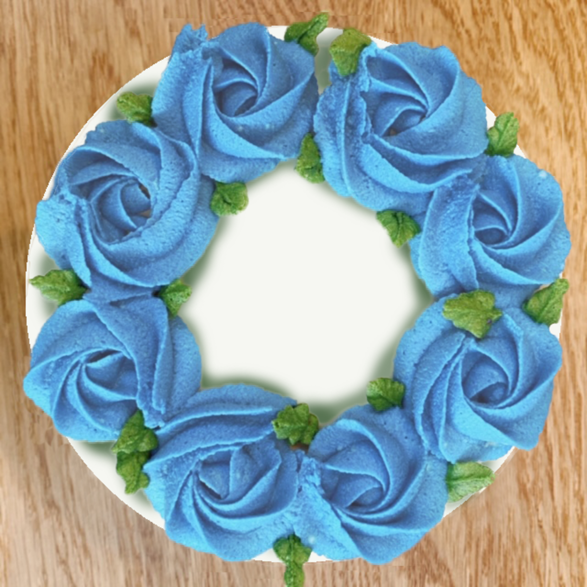 味が選べるフラワーデコシリーズ 青い薔薇のケーキ ５号 Raw Raw ローアンドロー のプレゼント ギフト通販 Tanp タンプ