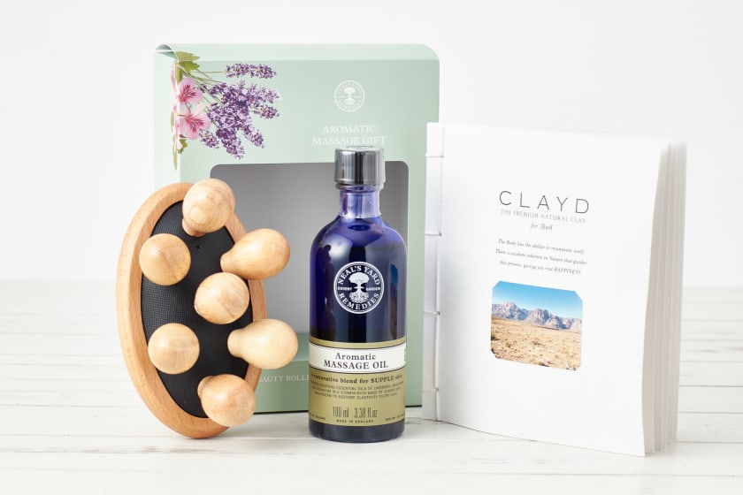 メンズリラックスセット マッサージグッズ 入浴剤 Clayd クレイド Neal S Yard Remedies ニールズヤード レメディーズ Tanp タンプ