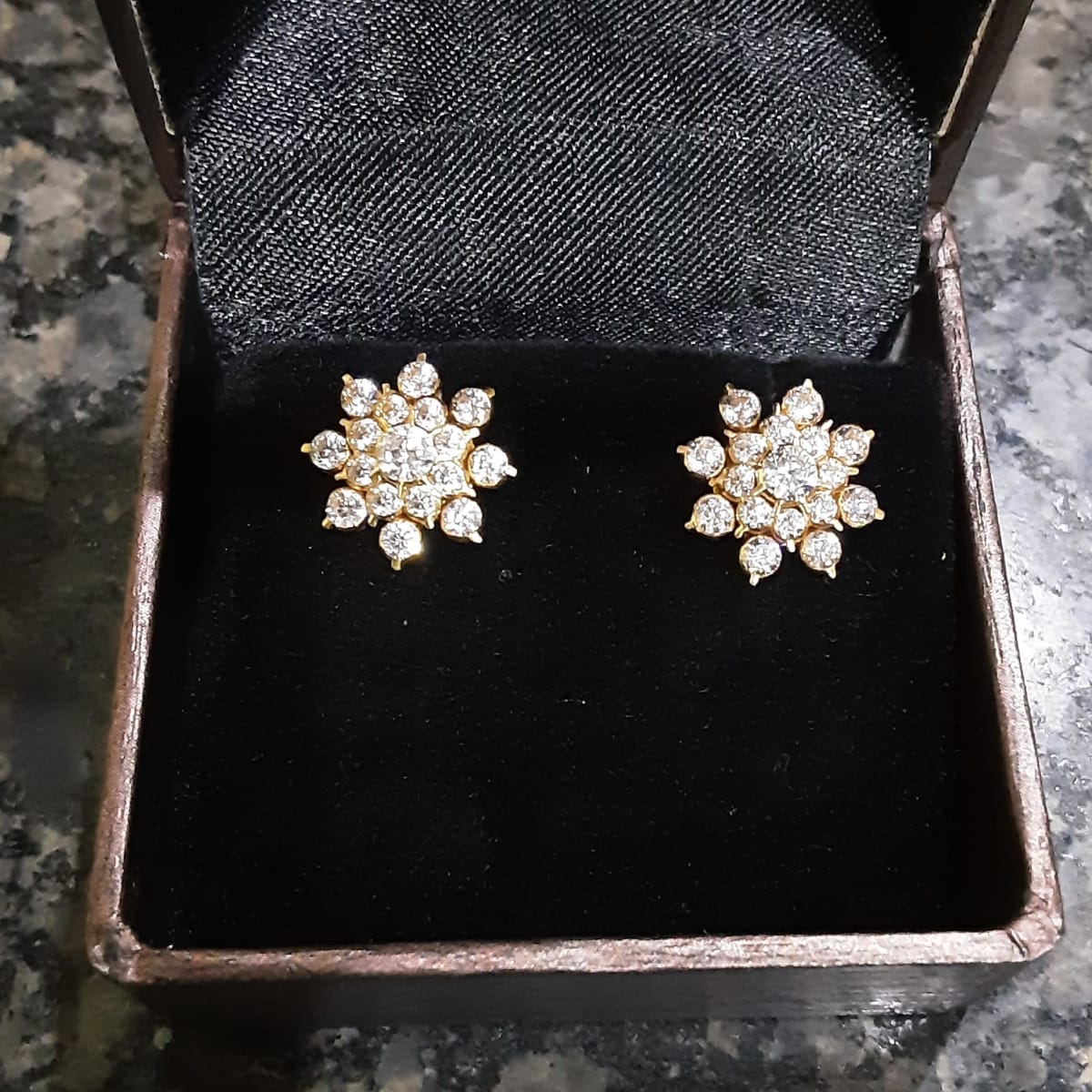 Fancy stone earrings new arrivals