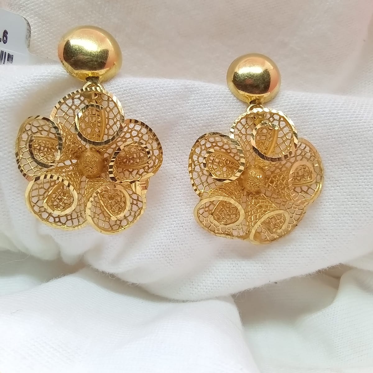 Buy Fancy Gold Earrings Online Venugopal Gold Palace JewelFlix
