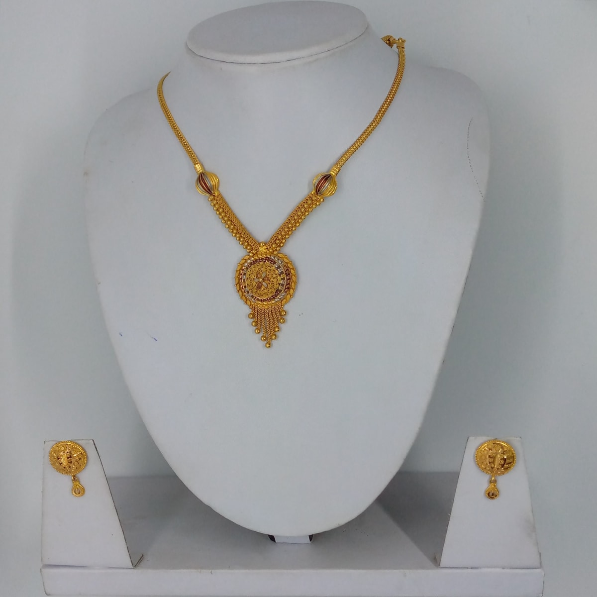 Gold necklace design 1 tola top