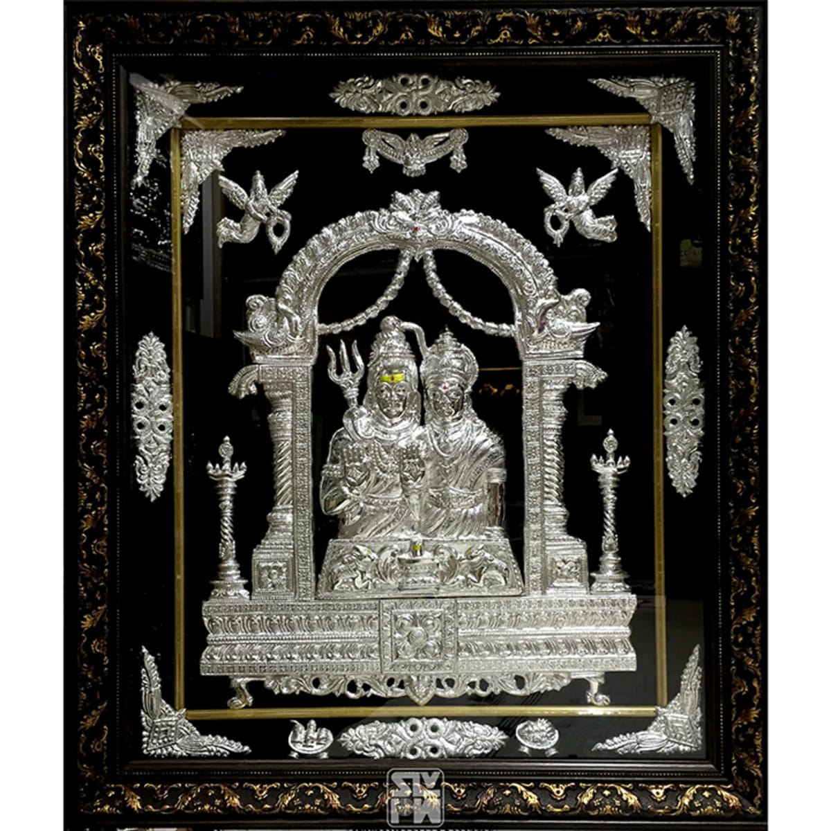 Buy 22x26 Eshwara Parwati Linga Online | Photo Galleria - JewelFlix