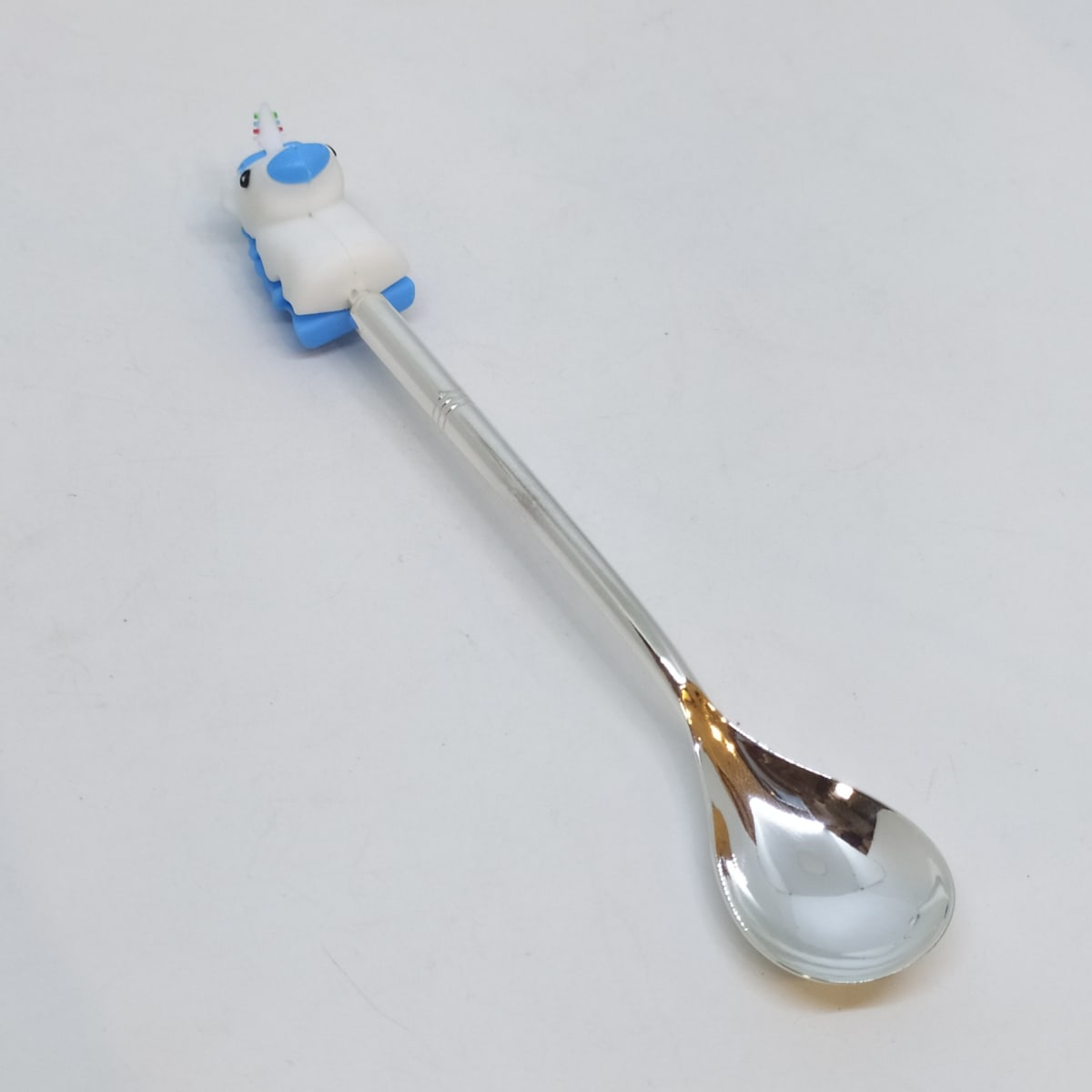 Blue Seahorse Silver Spoon