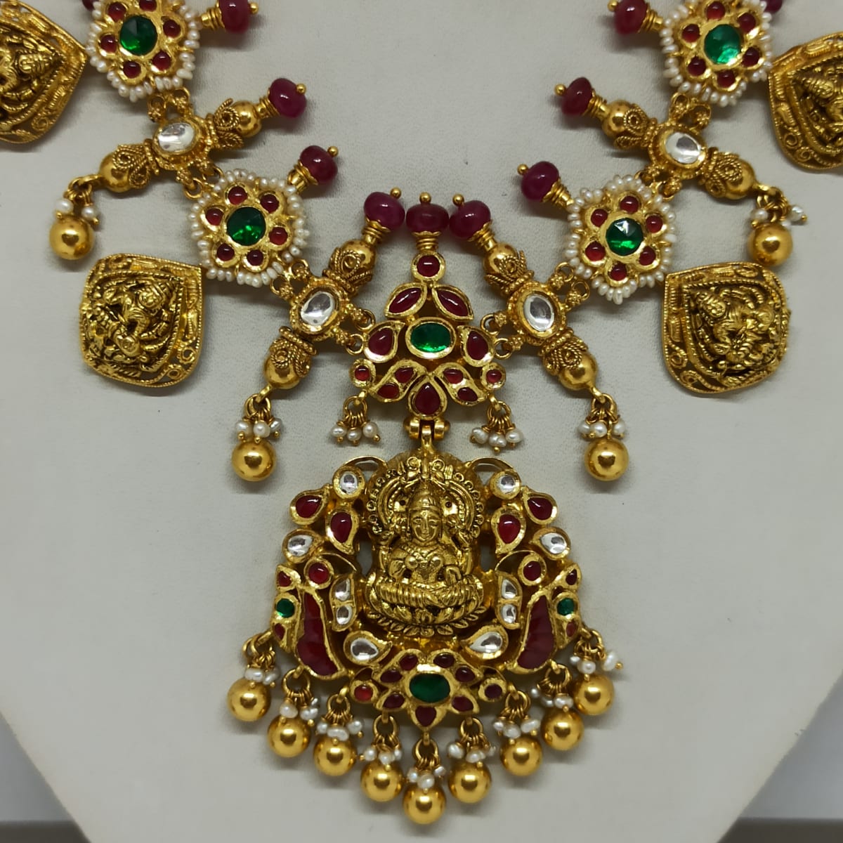 Antique Lakshmi Mala Necklace