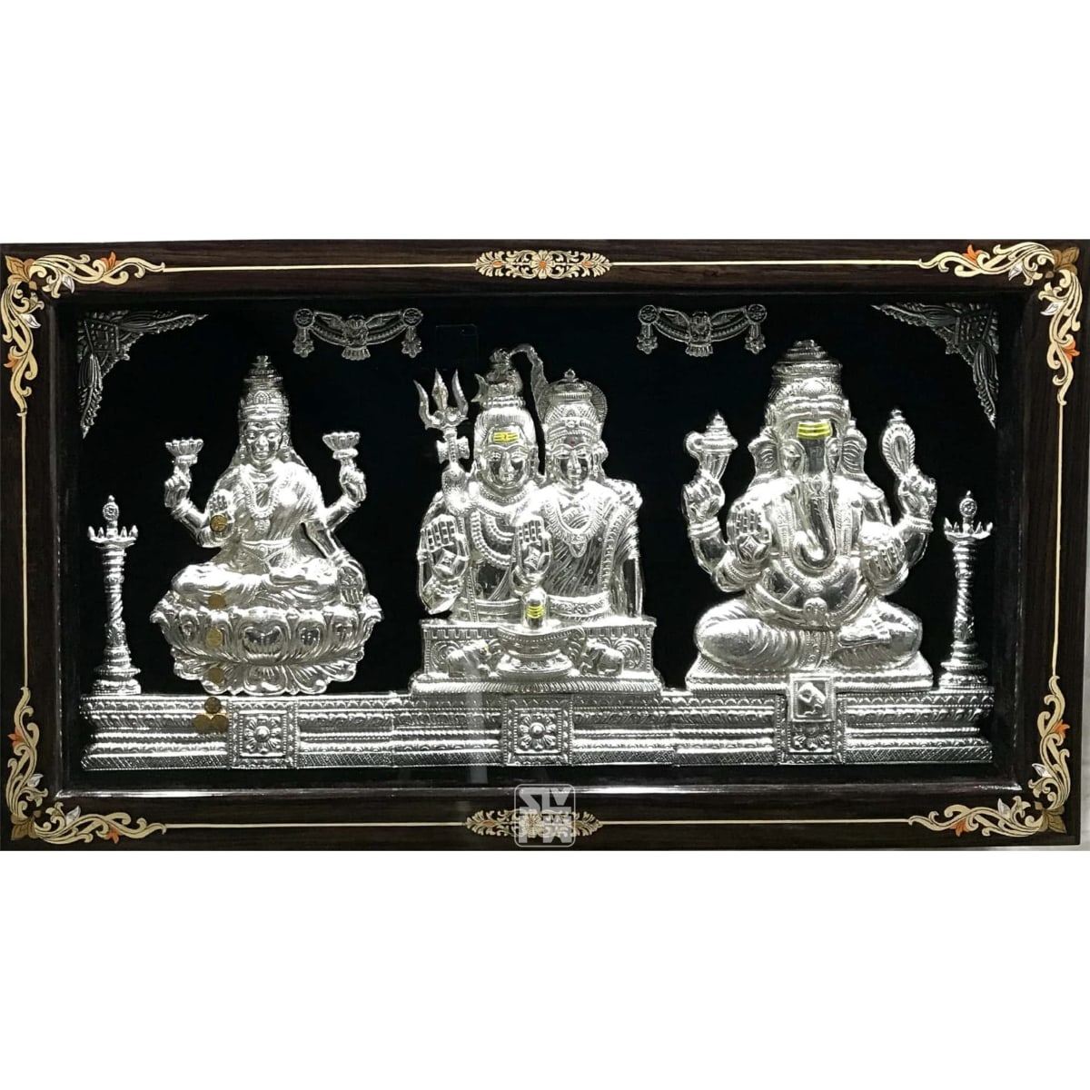 Buy 18x32 Lakshmi Eshwara Parwati Ganesha Online | Photo Galleria ...