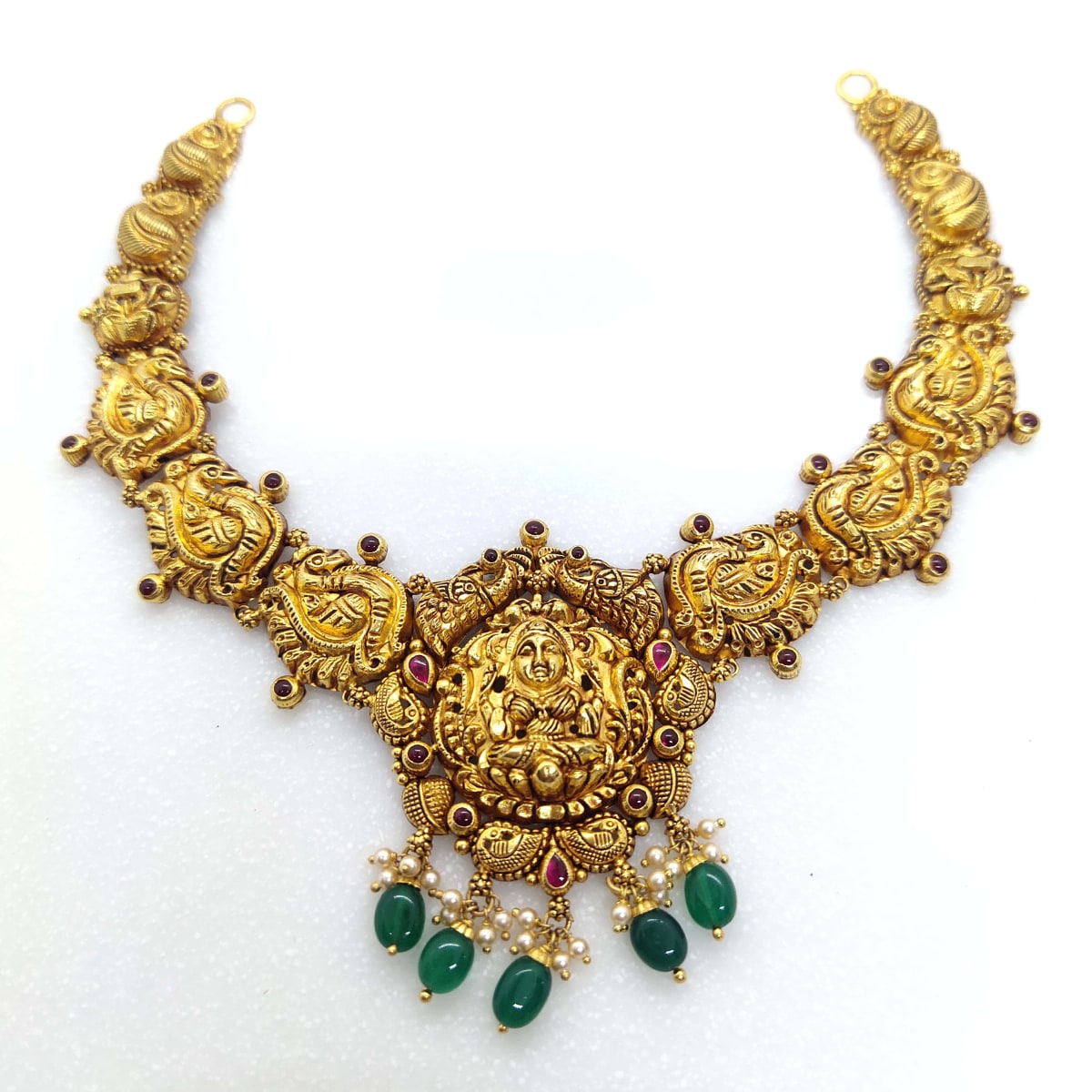 Gold Antique Necklace Spj 1070