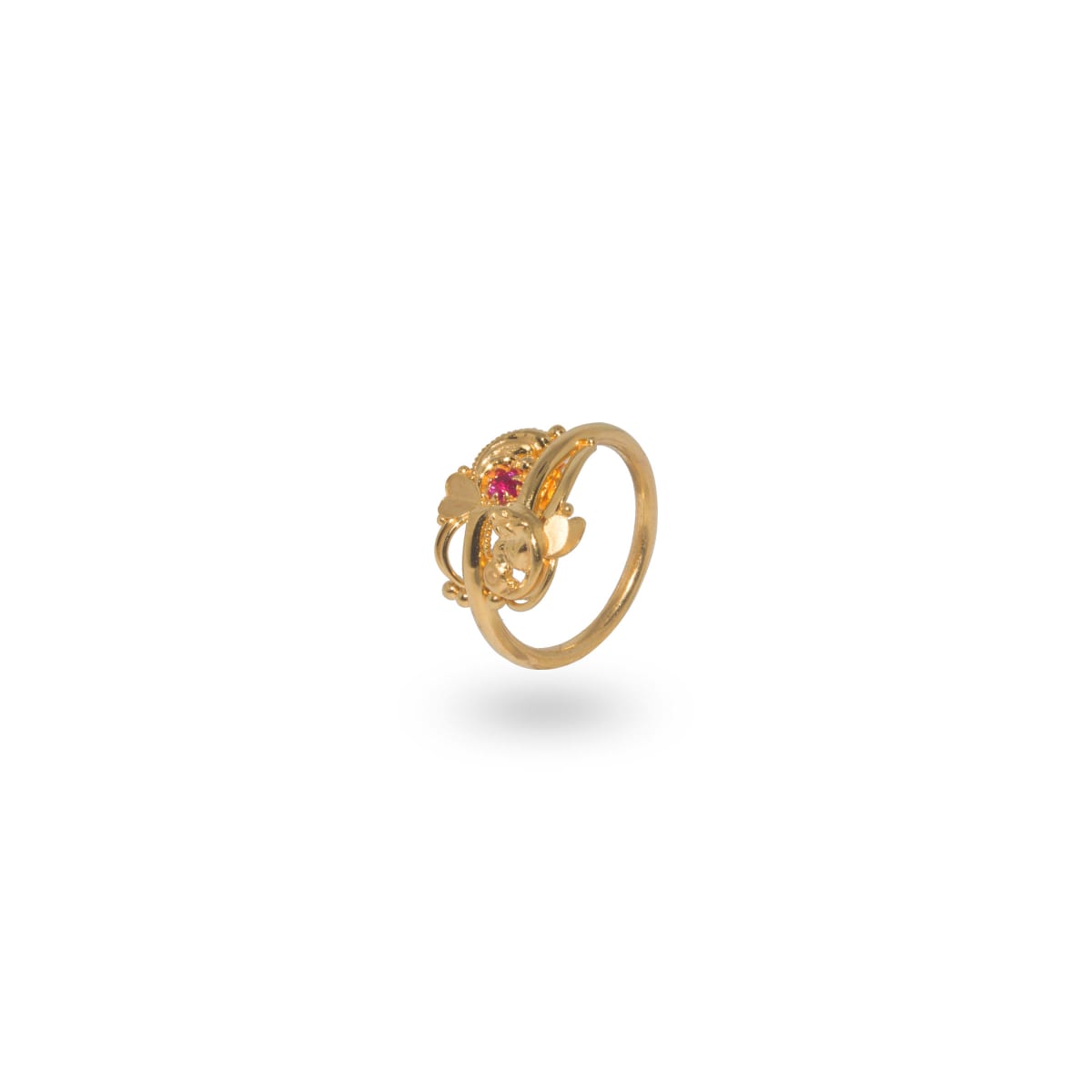 Buy Red Stone Ring Online  Tulsi Jewellers - JewelFlix