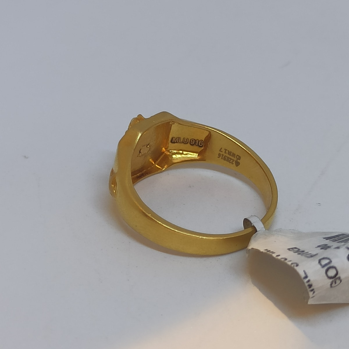 Buy Ganesha Plain Ring Online | Kerala Jewellers - JewelFlix