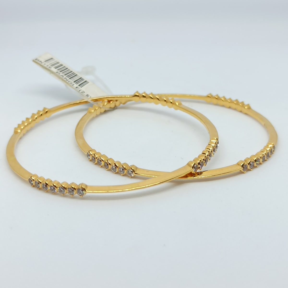 Buy Single Line Cz Bangles Online | Prakash Jewellers - JewelFlix