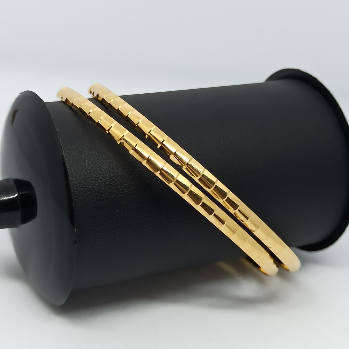 Buy Bamboo Gold Bangles Online | Prakash Jewellers - JewelFlix