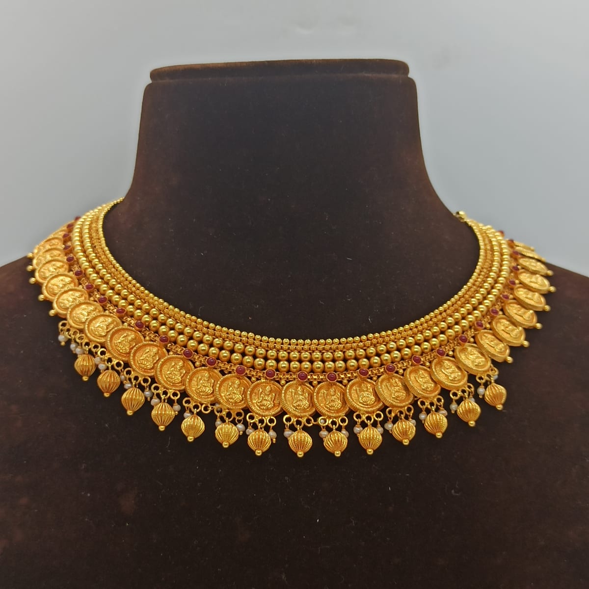 Buy Kasina Sara Bead Necklace Online | Ramya Jewellers - JewelFlix