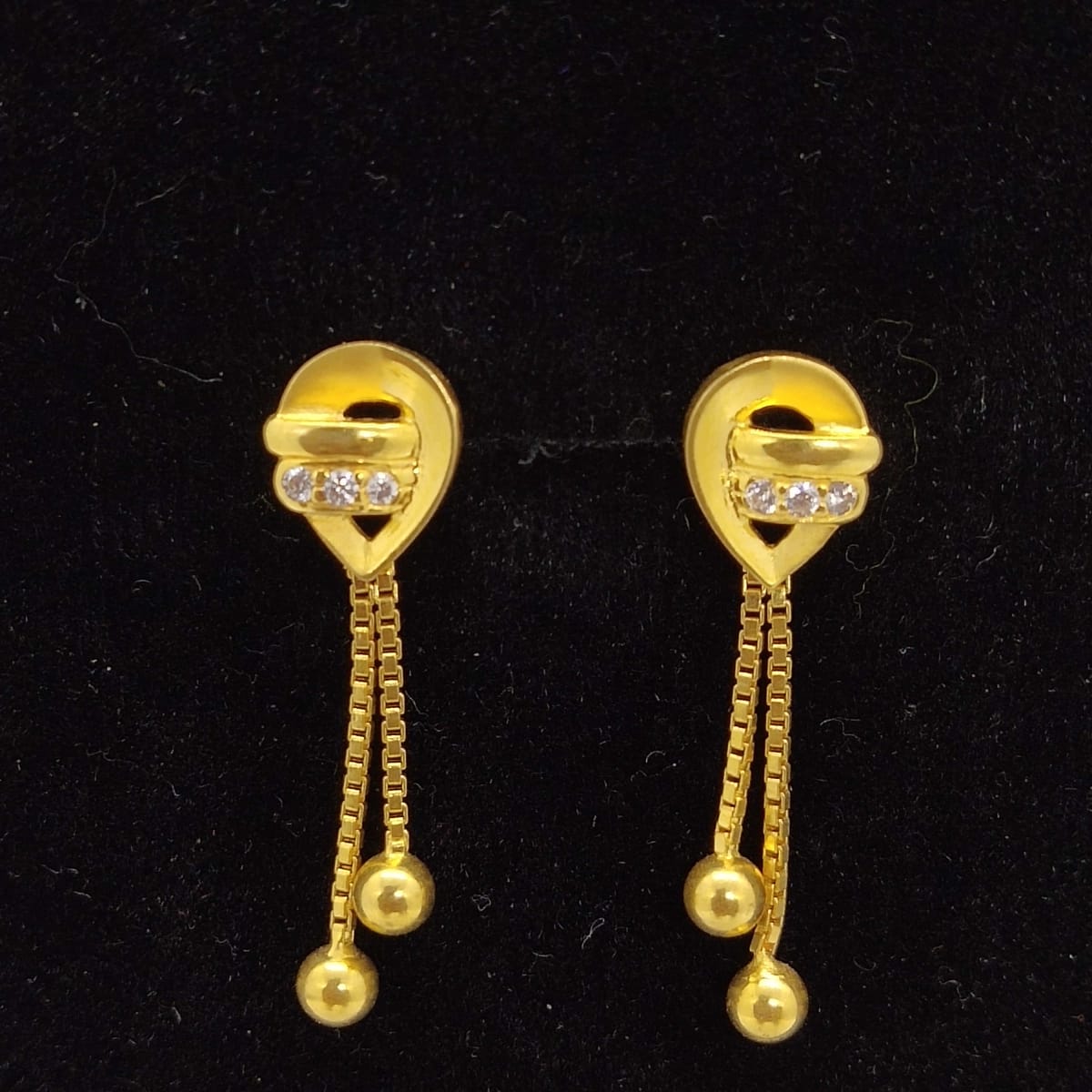 Buy Gold Gundu Drops 361 Online | Sri Pooja Jewellers - JewelFlix