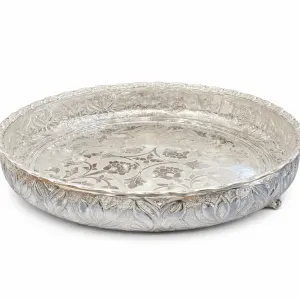 Silver Pooja Plate