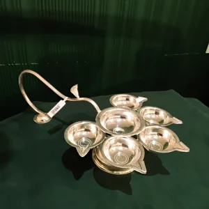 Silver Dhoop Stand