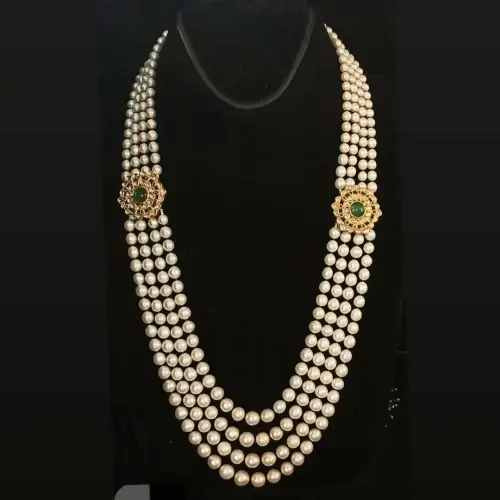 KUNDAN POLKI MOTI NECKLACE