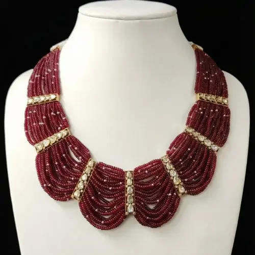 RUBY CHOKER NECKLACE