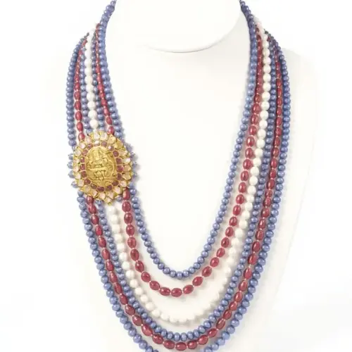 TANZANITE TEMPLE PENDENT BROACH