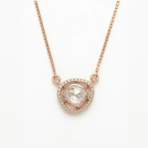 DIAMOND POLKI NECKLACE