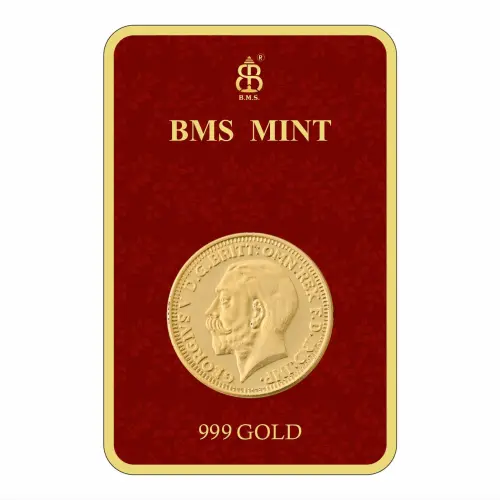 50 Mg Gold Coin King George Square Packing