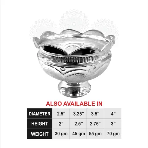 Padam Bowl Silver Idol