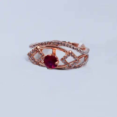 Rose Gold Ladies Ring