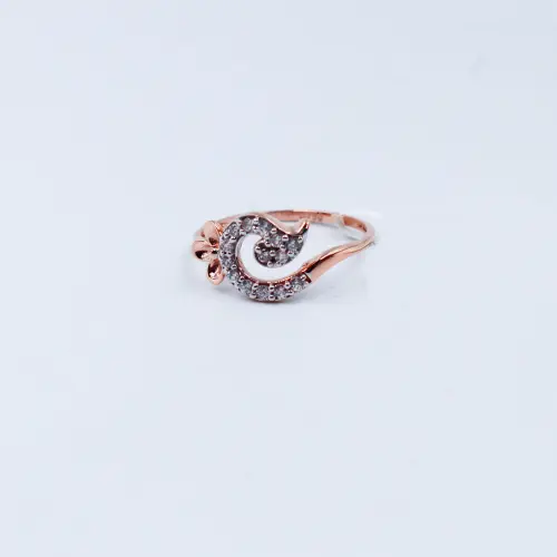 Rose Gold Ladies Ring