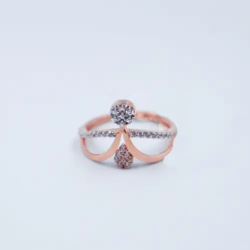 Rose Gold Ladies Ring