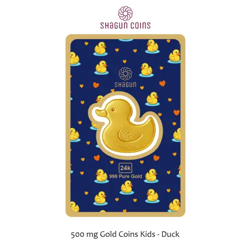 500 mg. GOLD COINS KIDS - DUCK