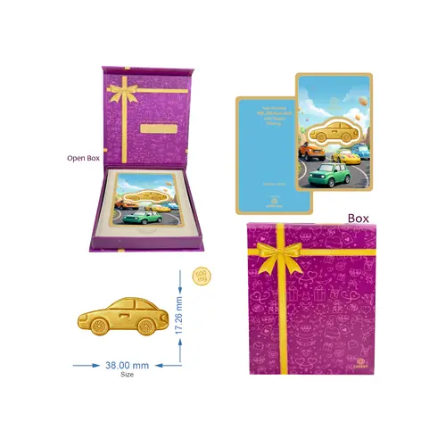 500 mg. GOLD COINS KIDS - CAR
