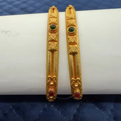 Silver Gold Coating Antic Bangal