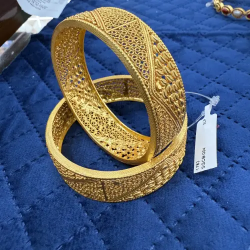 Silver Gold Coating Antic Bangal