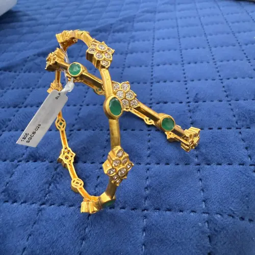 Silver Gold Coating Antic Bangal