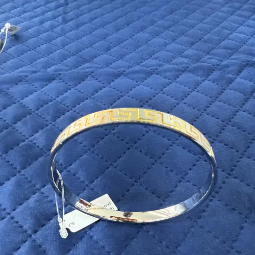 Silver Gold Coating Kada