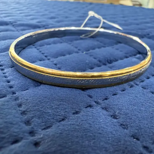 Silver Gold Coating Kada