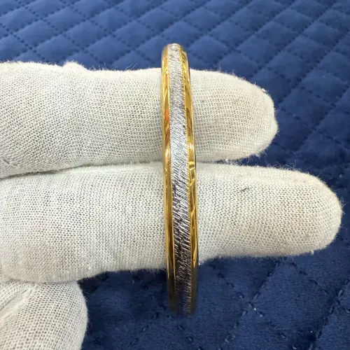 Silver Gold Coating Kada