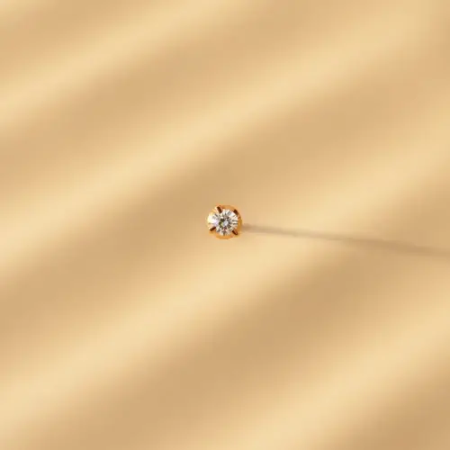 .03ct Diamond Nosepin