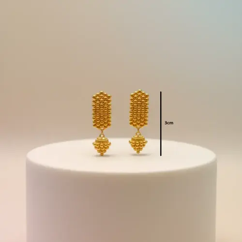 Rajkot Earrings with Jhumka