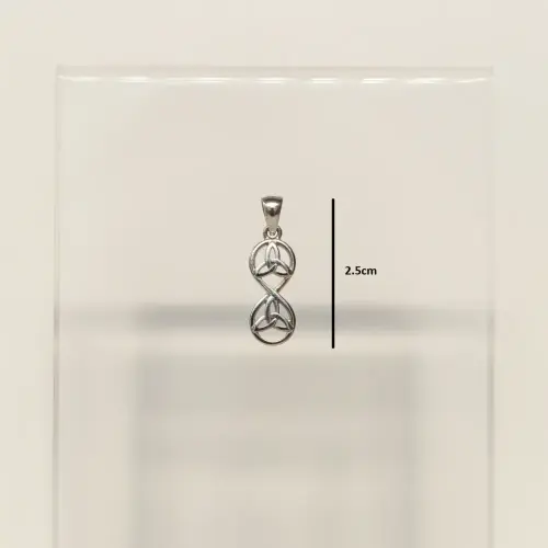 Double Trinity Knot Pendant