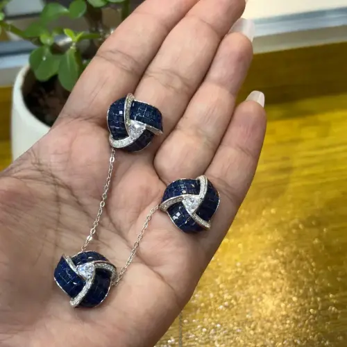 Blue Invisible stone