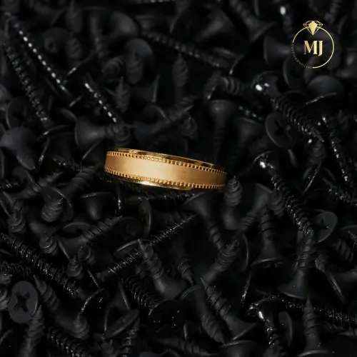 Classic Gold Band Everyday Girls Ring