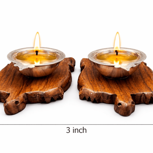 ROSEWOOD TORTOISE LAMP