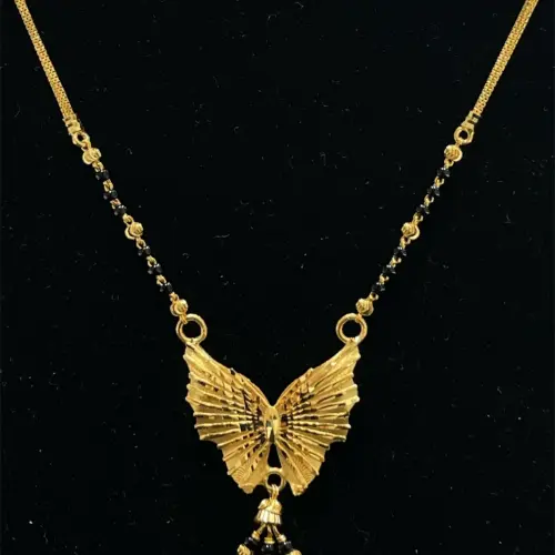 Butterfly Pendant Mangalsutra