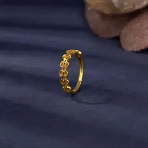 kolhapuri design gold ring