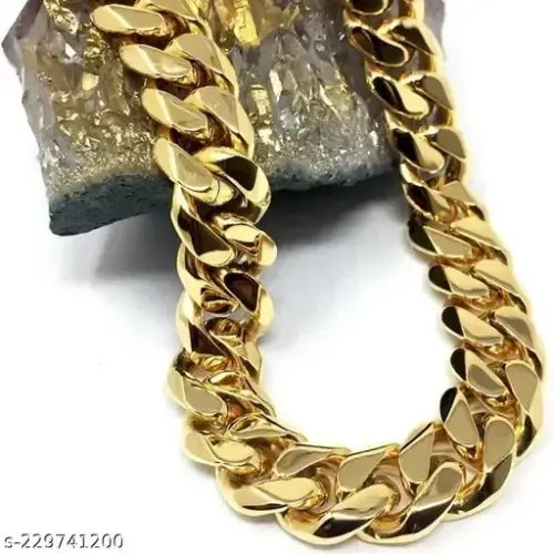 classic gold chain for mens