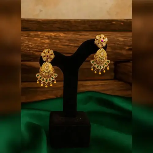 kundan earings