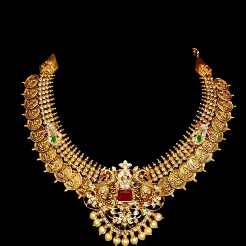 Lakshmi Kasu Necklace
