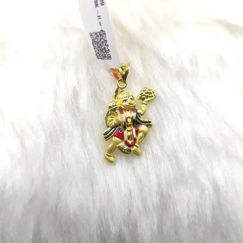 Hanumanji Hollow Pendant