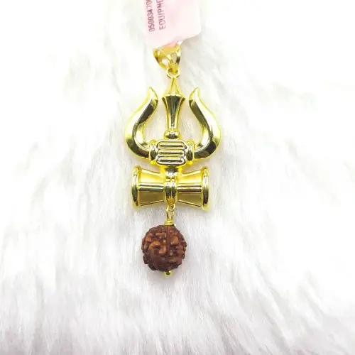 Trishul Hollow Pendant